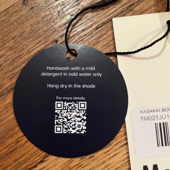 NEW! Madhappy x kasakai Bowie No Tie Full One Piece Black Bathing Swim Suit SM - Picture 6 of 6